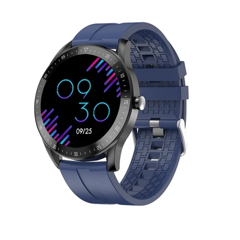 

F15 1.3 Inch HD Full Circle Sn Smart Watch Men IP68 Waterproof SmartWatch with Heart Rate Sports Fitness Watches Blue