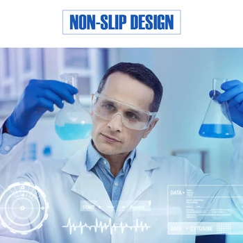 

100pcs Non-slip Disposable Nitrile Gloves Powder-free Exam Gloves, Blue