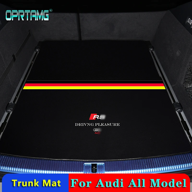 

New custom car trunk mat for Audi all model A1 A3 A8 A5 A6 A7 A4 Q3 Q5 Q7 S3 S5 S6 S7 S8 R8 TT SQ5 SR4-7 Car Accessories Styling
