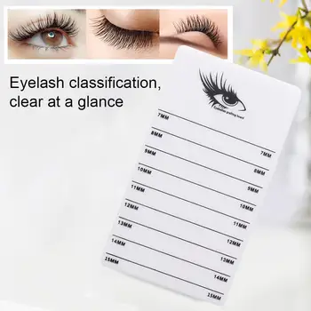 

Hot Sale Acrylic display board Individual Eyelash Extension Stand Lash Holder Acrylic Tray Pad Tool F9I3