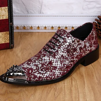 

Sepatu Pria Men Loafers Genuine Leather Slip-on Pointed Toe British Style Loafers Full Grain Leather Cow Leather Rubber Solid