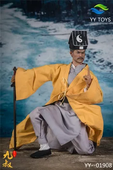 

Full Set Male Taoist Priest Ninth Uncle In Stock Collectible YY-01908 1/6 Scale 12'' Action Figure Model for Fans Gifts