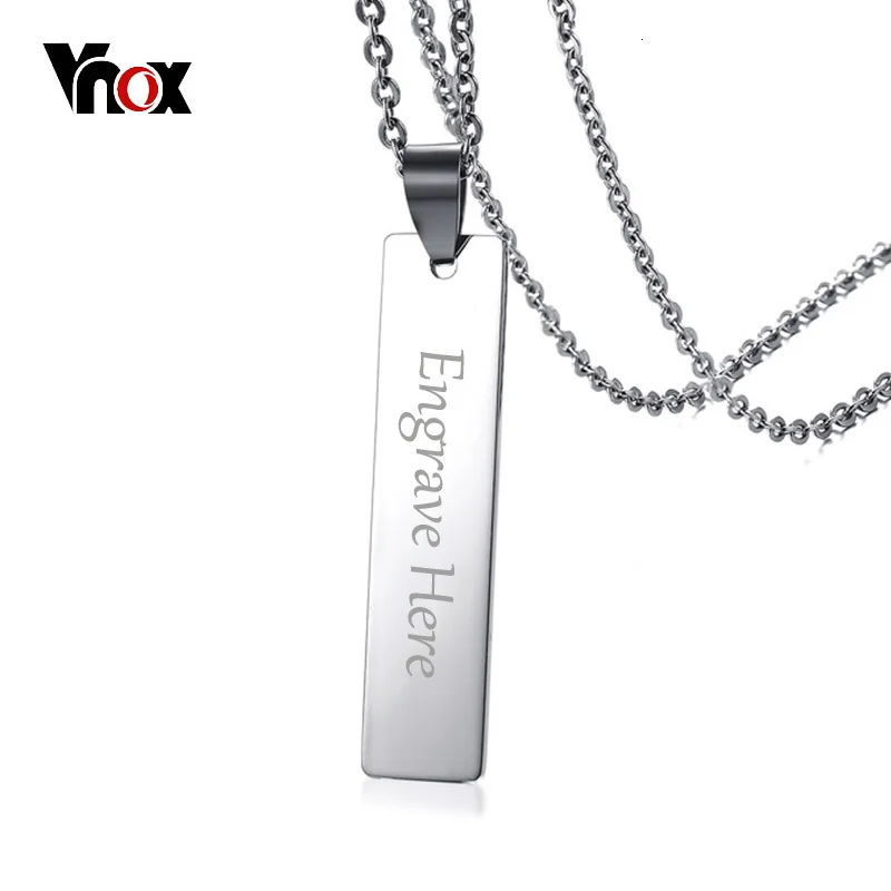 VNOX Customized Black /& Silver Set Stainless Steel Link ID Couples Bracelet for Men Women