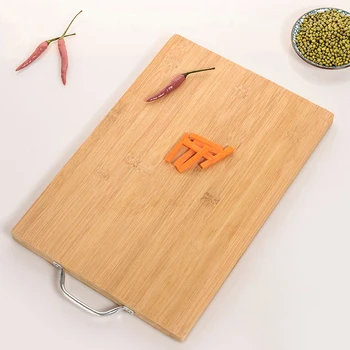 

1Pcs Bamboo Chopping Board Thicken Chopping Blocks Mat Kitchen Tool Accessories LB88