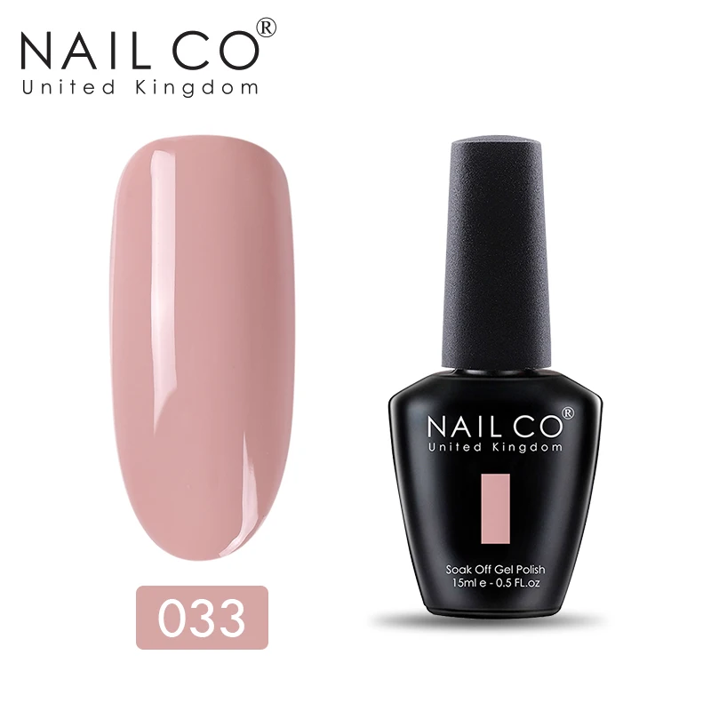 NAILCO Гель-лак набор все для маникюра Полупостоянный Vernis 15 мл УФ-гель для ногтей Hybird Gellak дизайн ногтей маникюр - Цвет: 11033