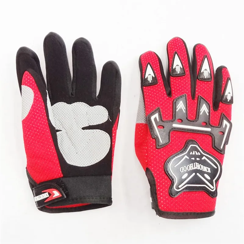 TDPRO, 1 пара, красные перчатки для мотоцикла, мотоцикл, нейлон, мотоциклетные перчатки с подогревом,, спортивные детские перчатки - Цвет: Red