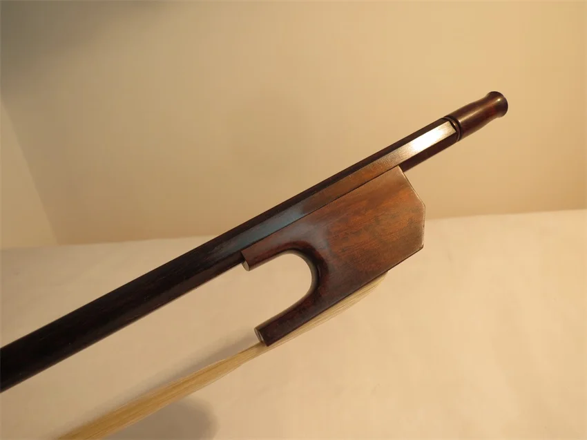 1 шт. сильный Франция стиль Snakewood двойной бас лук 3/4, белый бант волос#1976