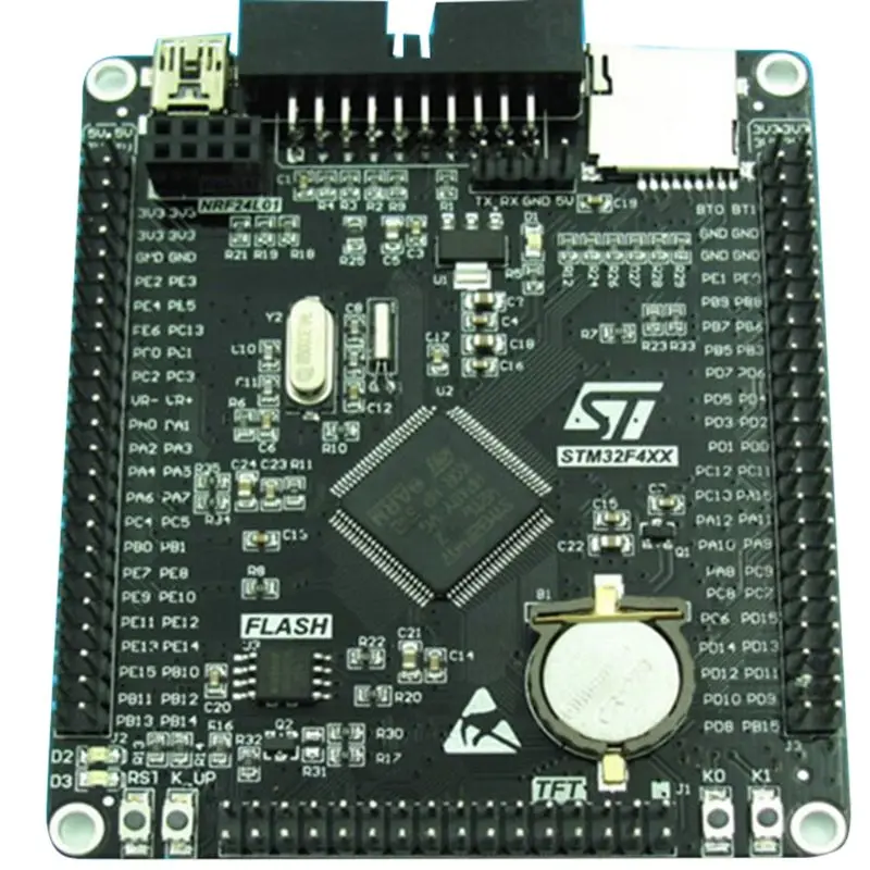 STM32F407VET6 STM32 Cortex-M4 макетная плата MCU основная плата NRF2410 sd-карта
