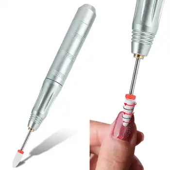 

Nail Art USB Mini Portable Electric Nail Drill Pen Machine Nail Grinding Polisher Manicure Tool Nails Accessoires