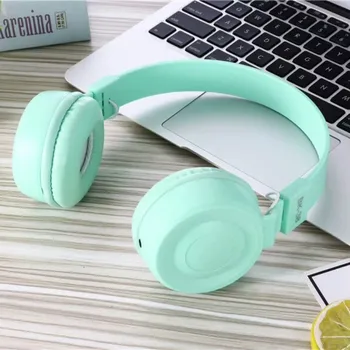 

BK-38 Sports Bluetooth Headphones Macaron TWS True Wireless Stereo Headsets with Mic Handsfree for Phones Game Earphones