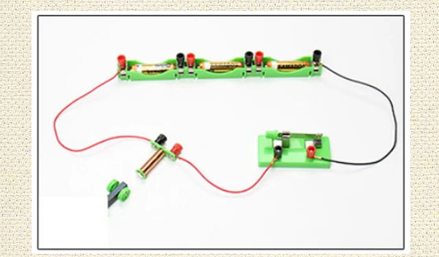 Science Experiments For Kids 9-12 Physics Electricity Experiment Kit ...