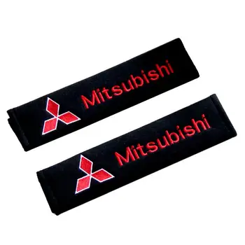 

Car Seat Belt Cover Car Styling Auto Case For for Mitsubishi asx lancer outlander pajero EVO Accessories Car-Styling
