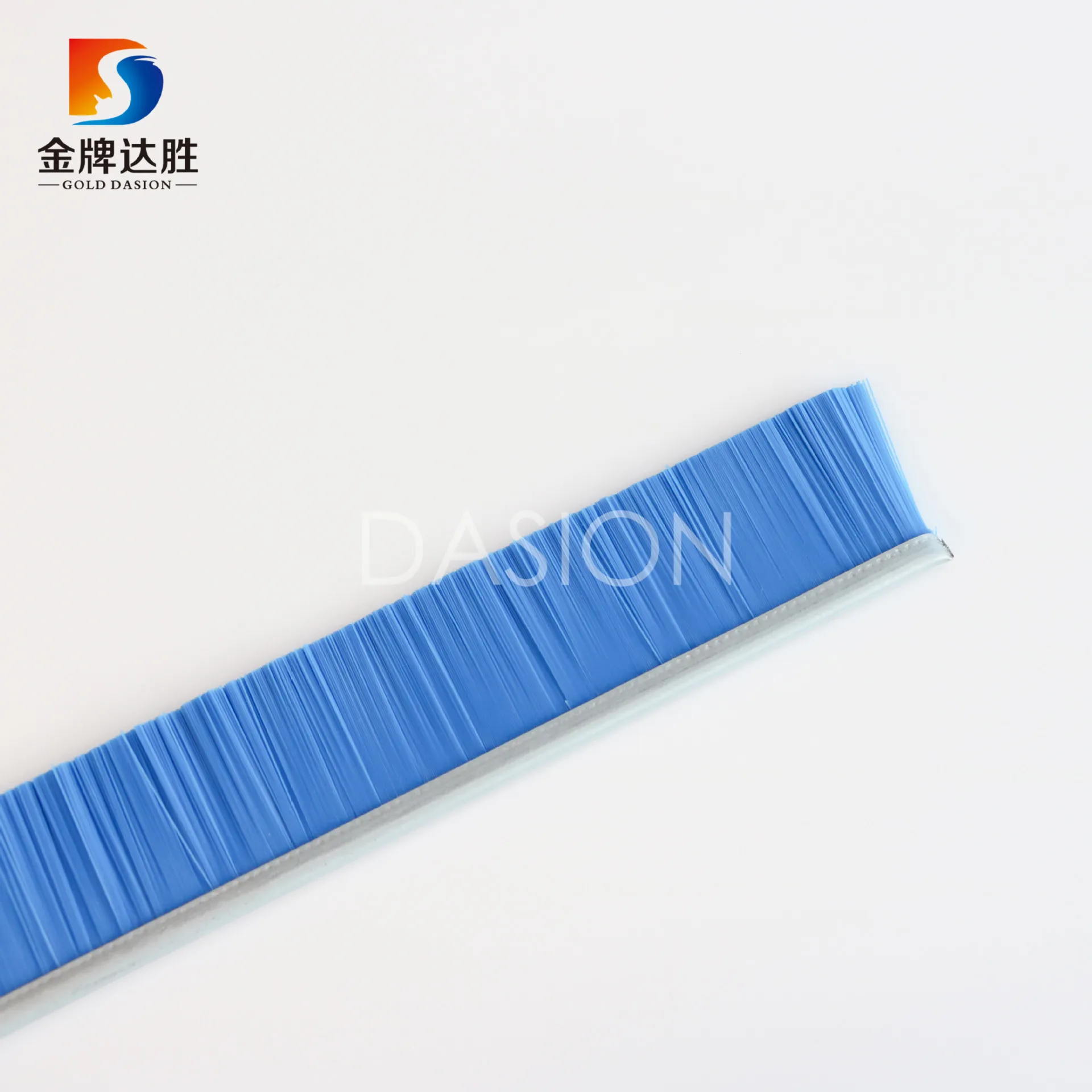 

[Manufacturers Direct Selling] Pp Nylon Blue Dustproof Escalator Safe Industrial Strip Brush Customizable