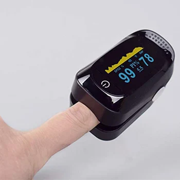 

Fingertip Finger Pulse Oximeter Oxygen Saturation Monitor Healthy Care for Pulse Rate New