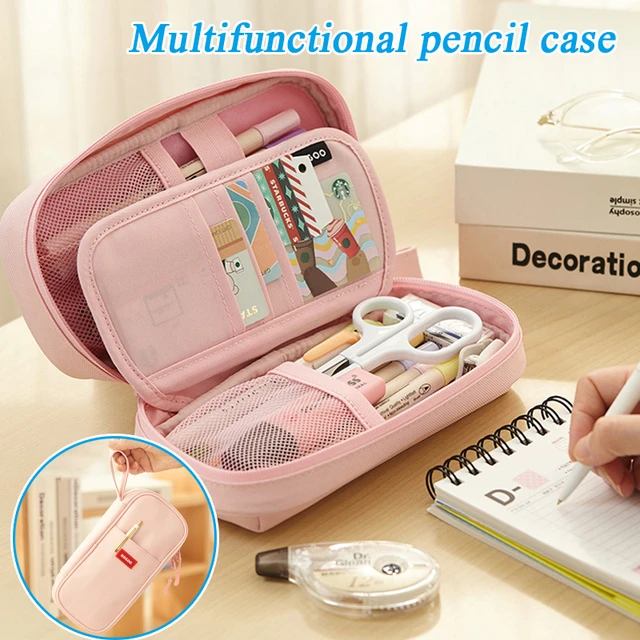 High-grade Aluminum Box Large-capacity Stationery Box Metal Multi