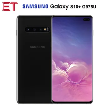 

Original Samsung Galaxy S10+ S10 Plus G975U Sprint Version 8GB 128GB 6.4" 16MP Snapdragon855 NFC 4100mAh IP68 Android Smartphone