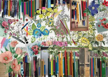 

5D DIY Diamond Embroidery Color with Me Art Design Diamond Mosaic Full Decoration Diamond Painting Kit Home Decor Gift Christmas