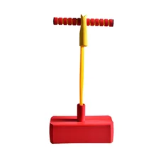 Фитнес Спорт безопасный забавная игрушка палка Прочный Пенопласт подарок для детей писк открытый Pogo джемпер интерактивные тренировки