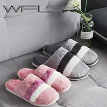 WFL/женская обувь; zapatos de mujer; Домашние мягкие теплые тапочки на зиму; удобные домашние тапочки на нескользящей подошве; обувь для дома