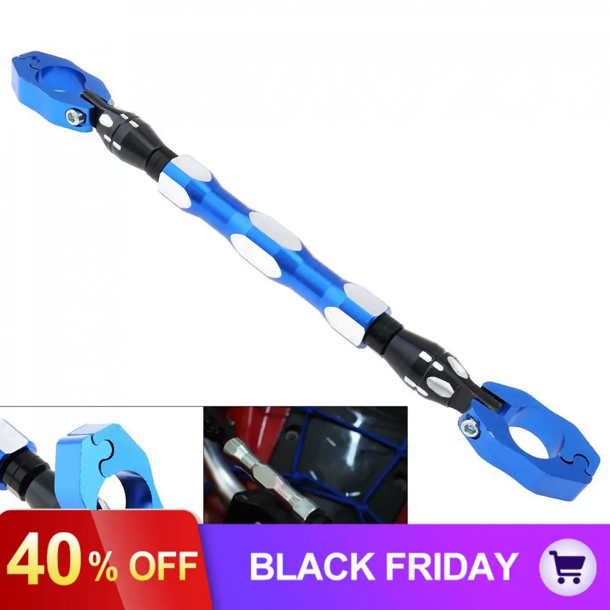 7/" 22 мм CNC мотоциклетная усиленная ручка баланса, усиленная перекладина для мотокросса, балансировочная ручка, подходит для Honda/Yamaha