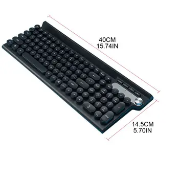 

Wireless Keyboard and Mouse Set Rechargeable Silent Desktop Office Keypad Mouse