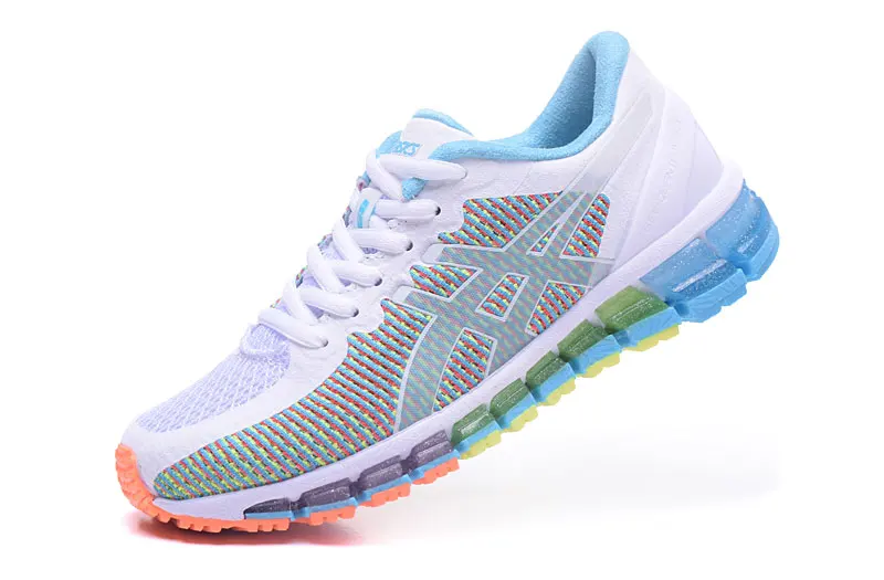 Г. Оригинальная женская обувь Asics Gel-Quantum 360 дышащая устойчивая Беговая Нескользящая воздухопроницаемая теннисная обувь Hongniu - Цвет: Women shoes
