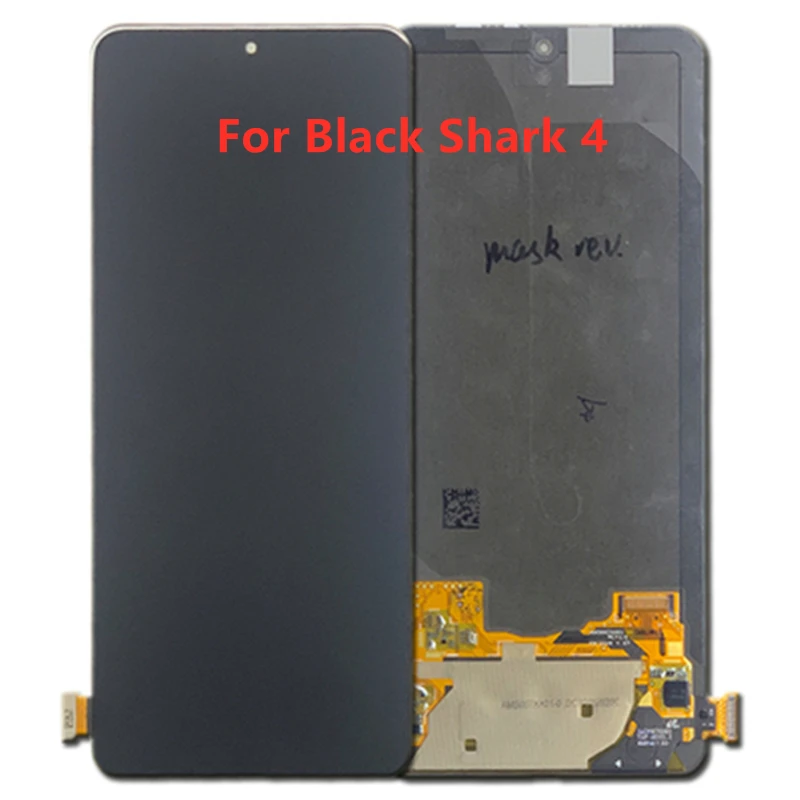 Original 6.77inch AMOLED Screen For Xiaomi Black Shark 4 LCD Display + Touch Screen Digitizer Assembly Replacement Glass