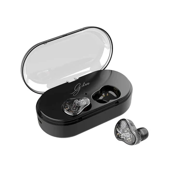 

Z6 TWS Bluetooth 5.0 Earphone HiFi Bass Headset Graphene Smart Touch Dual Dynamic Driver IPX7 Waterproof In-Ear phone