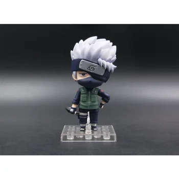 

Naruto No.724 10cm Hatake Kakashi Cute PVC Action Figure Collectible Scale Model Animation Hand-Made Toy