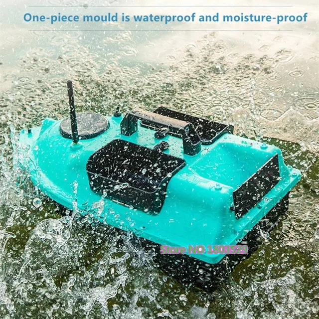 Update Profession RC GPS Fishing Bait Boat Fish Finder 2kg Bait Loading 500M 3 Hopper GPS Dual Position 16Pcs Point Nest VS V18 4