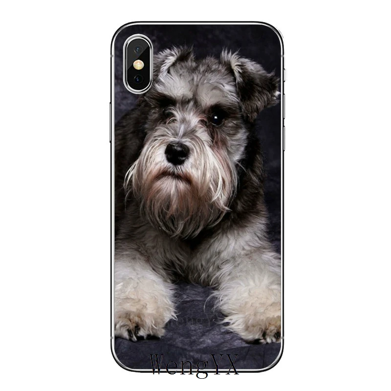 Миниатюрный Шнауцер Puppy dog Art Для huawei mate 20 10 9 P30 P20 P10 P9 pro Lite P Smart plus аксессуары чехол для телефона - Цвет: Schnauzer-B-06