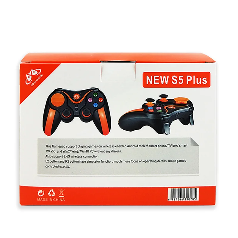 S5p Bluetooth геймпад усовершенствованная версия беспроводной игровой контроллер Джойстик с держателем