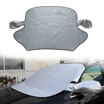 

Car Protector Accessory Thickened Magnetic Window Windshield Cover Foldable Snow Shield Frost Winter Ice Mirror Dust Proof
