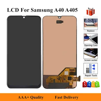 

LCD For Samsung A40 A405 LCD A40 lcd Display For Samsung A40 A405 LCD Touch Screen Digitizer Assembly Replacement