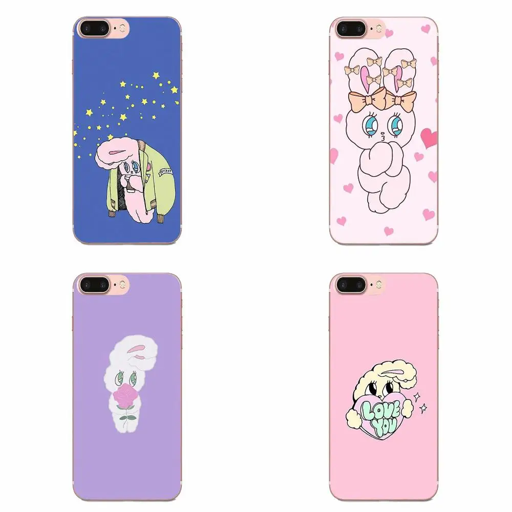 For Galaxy J1 J2 J3 J330 J4 J5 J6 J7 J730 J8 2015 2016 2017 2018 mini Pro TPU Phone Coque Pink Korean Chuu Esther Kim Rabbit | Мобильные