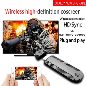 

WiFi Display Dongle Wireless HDMI Display Adapter Miracast Dongle for iPhone/iPad/Mac Laptop to TV Projector Car Monitor