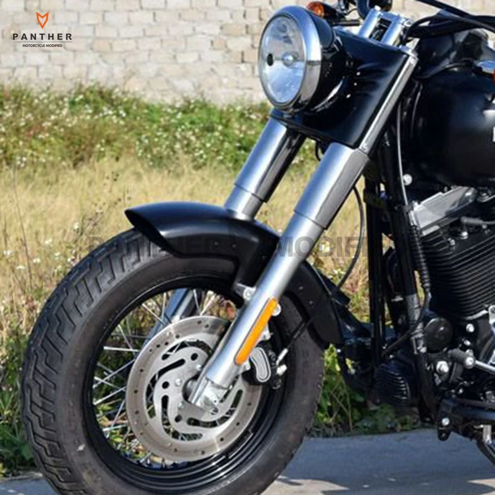 Оранжевый мотоциклетный передний отражатель с вилкой противоударный отражающий