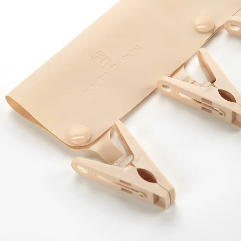 Botai Genuine Product PVC Clothes Rack Foldable Portable Clothes Hanger Does Not Damage Clothes Seemless Anti-slip Clothes Hange
