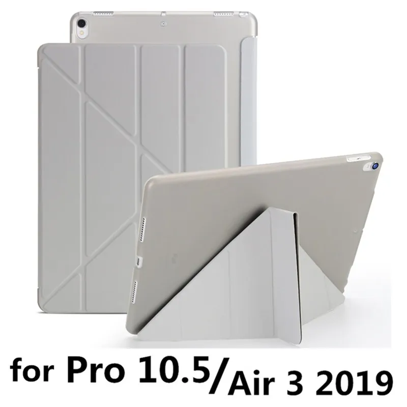 pro 10.5 gray Чехол для ipad Pro 10," Air 3/ipad 10,2 защитный чехол-подставка для Apple ipad 7 7th 10,2" A2200 A2198 A2197 чехол для планшета - Цвет: pro 10.5 gray