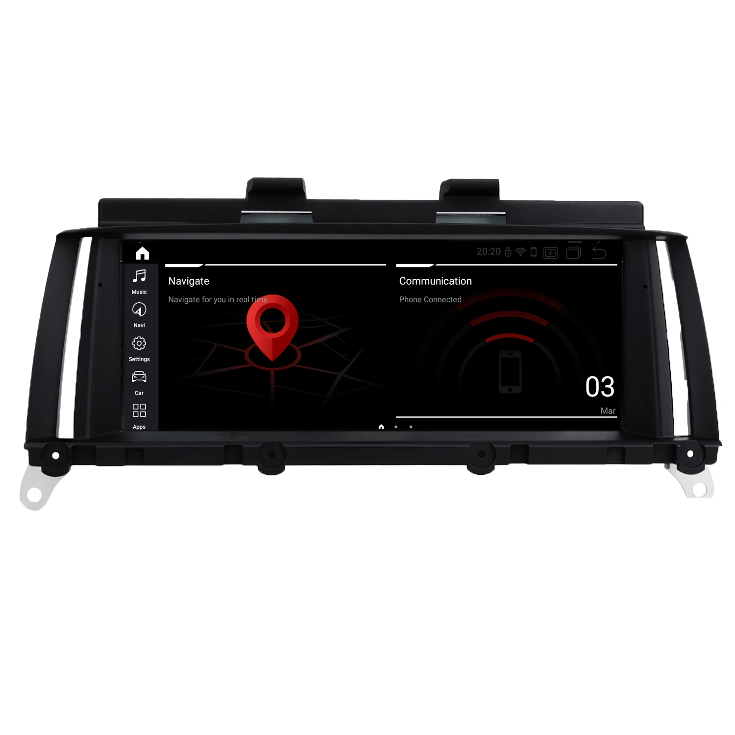 Perfect HFCYJIA 8 Core Android 9.0 Car Multimedia Screen For BMW X3 F25 X4 F26 2011-2016 GPS Navi Screen BT SWC 4+604G RAM WIFI 4G SIM 1