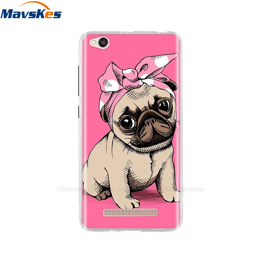 cases for xiaomi blue for Redmi 4A Case For Xiaomi Redmi4A Silicone TPU Protective Cover Cartoon Phone Case on for Xiaomi Redmi 4A 4 A Redmi4A Cases xiaomi leather case hard Cases For Xiaomi