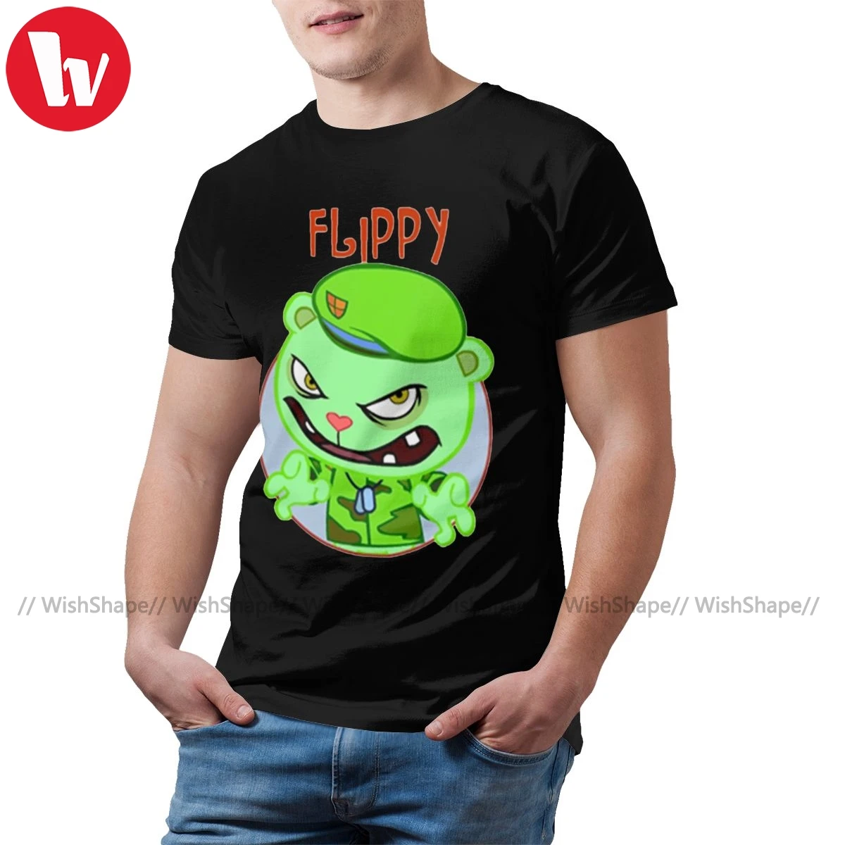 Cotton Tee Shirt Men Basic Tshirt 