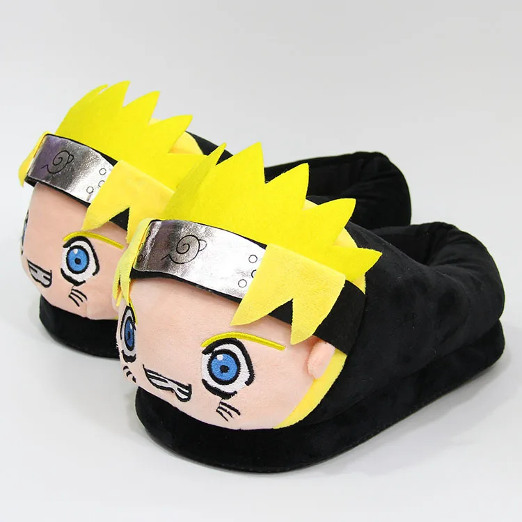 Naruto - Naruto themed Warm Plush Slippers (Different sizes)