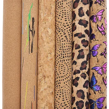 

Lychee Life 29x21cm A4 Vintage Soft Cork Fabric For Garment Handbag High Quality Synthetic Leather DIY Sewing Materials