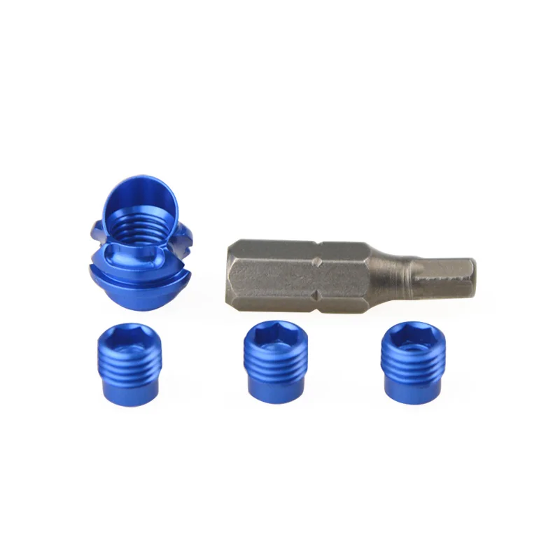 45 degree Blue 1 Набор, стрельба из лука, 37/45 градусов, Открытый прицел с 3 шт, внутренний 1/32, 3/64, 1/16 ядро, алюминиевый прицел, комбинированный лук, аксессуары для стрельбы - Цвет: 45 degree Blue