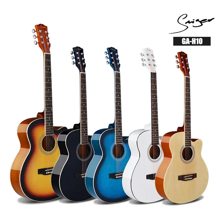 

40-inch Ballad Guitar Wholesale GA-H10 Beginner Wood Guitar Guitar Instruments Acoustic Guitar