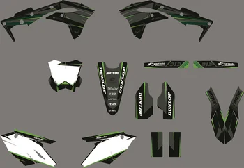 

Team Decals Graphic Stickers DECO Kit For KAWASAKI KXF 250 KXF250 2017-2020 2017 2018 2019 2020