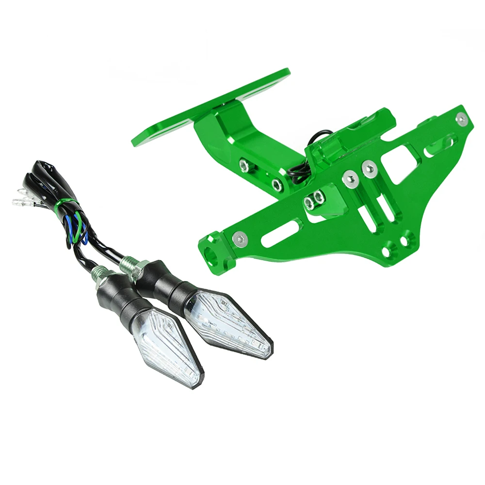 Прозрачный Для KTM 690 Duke DUKE 690 690 Duke R Кронштейн номерного знака мотоцикла Holde 690SMC 690 SMCR/SMC-R 690 EnduRo R 640 LC4 Supermoto - Цвет: Прозрачный
