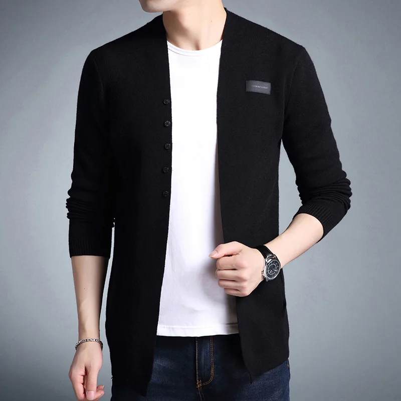 Casual Cardigan Knitwear Men Solid Shawl Sweater Men Fashion Thin Coats Pull homme Long Sleeve Sweaters Jackets Tops 3XL Casual Cardigan Knitwear Men Solid Shawl Sweater Men Fashion Thin Coats Pull homme Long Sleeve Sweaters Jackets Tops 3XL