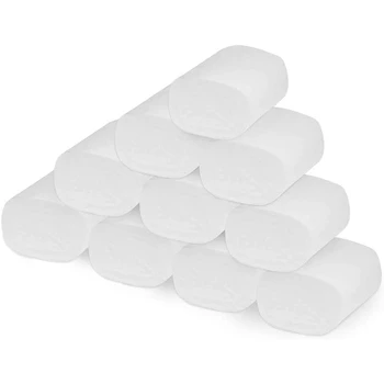 

10 Rolls White Toilet Paper, Smooth Soft Professional Series Premium Toilet Roll Tissue, Absorbent Hand Towels for Daily Use